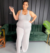 Buttery Soft  Wide Leg Pants | Heather Grey